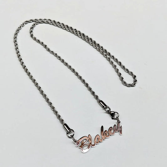 Personalised Men's Name Chain 02