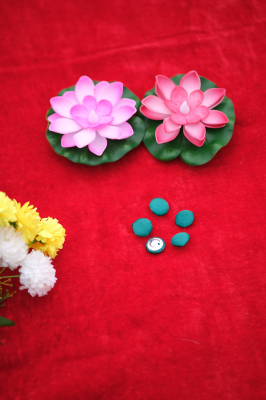 Green Button Pack of 5