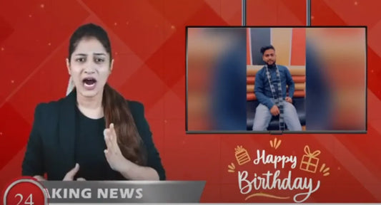 Happy Birthday news video 3