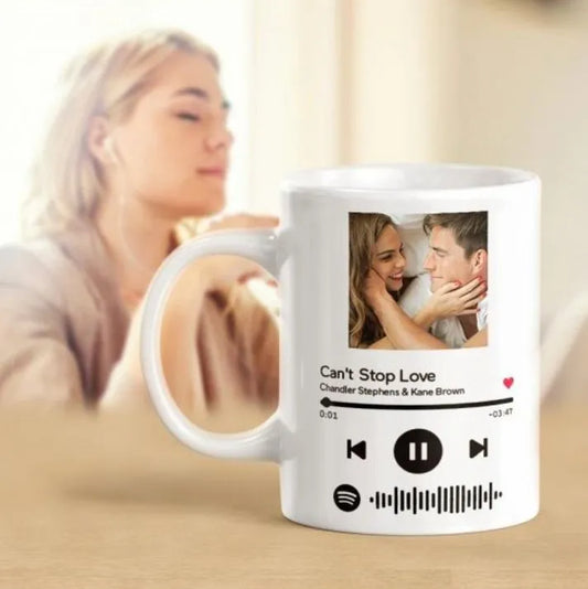 Personalised Love spotify Mug