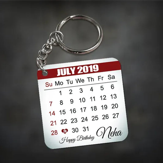 CALENDAR KEYCHAIN 102