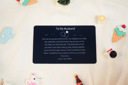 Wallet card message 110