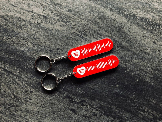 Couple Spotify Keychain For Valentine