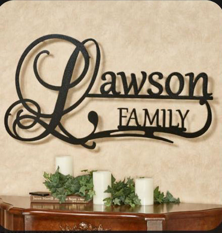 Personalised Wooden Name Plate 02