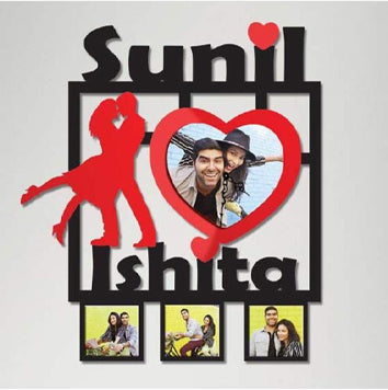 customized couple frame