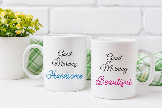 Good Morning Couple Mugs