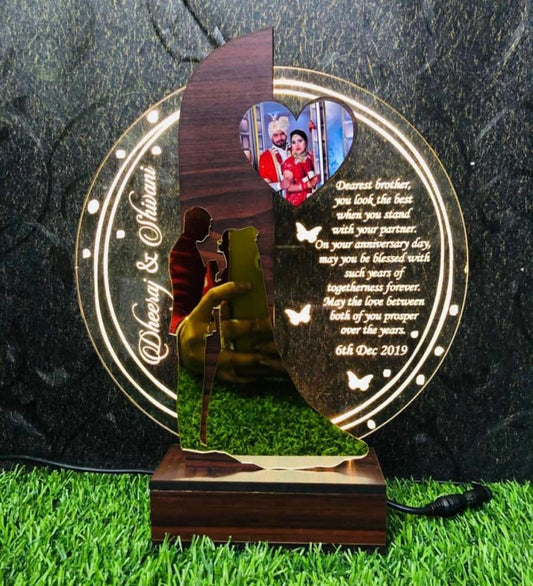 Message Acrylic Lamp