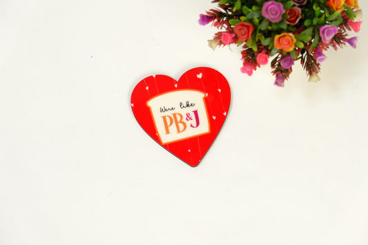 Heart personalised Coster