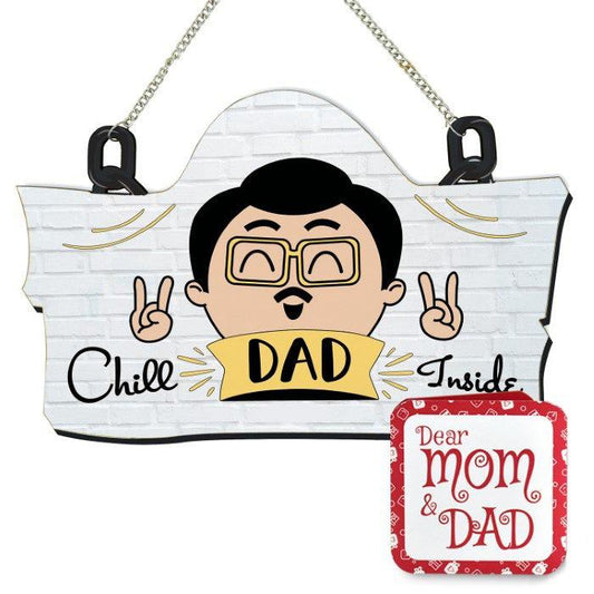 Chill Dad Wall Hanging and Door