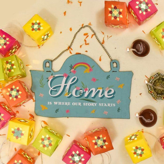 Home Wall Hanging and Door