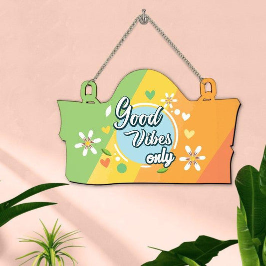 Good Vibes Only Wall Hanging and Door