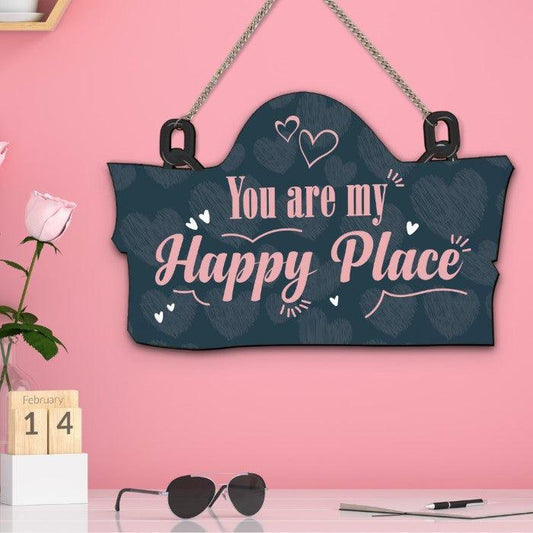 You are My Happy Place Wall Hanging and Door