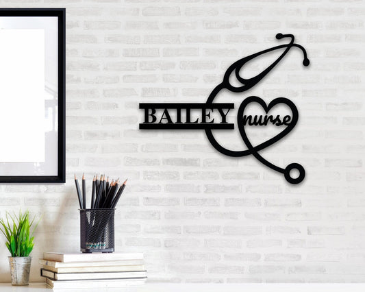 Personalized Doctor Sign Wall Decor