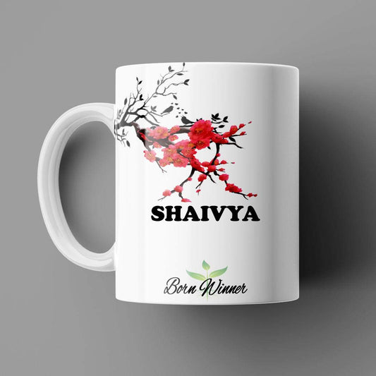 Customised Floral Style Mug