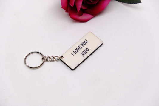 I love you 3000 Keychain