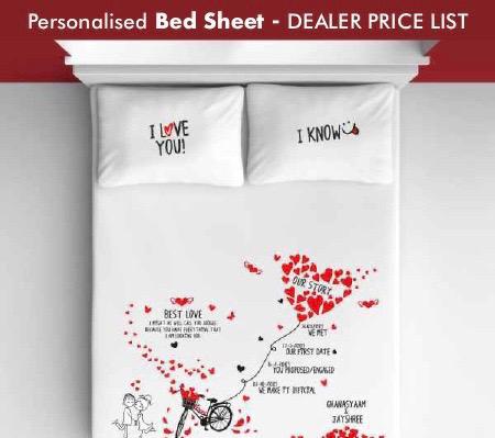 Our Story BedSheet