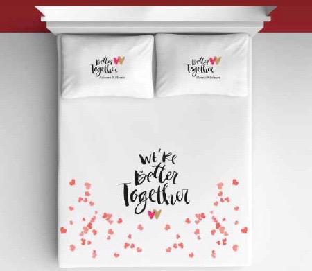 We are better together Bedsheet