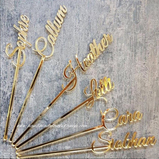 Customised Golden Stirrer