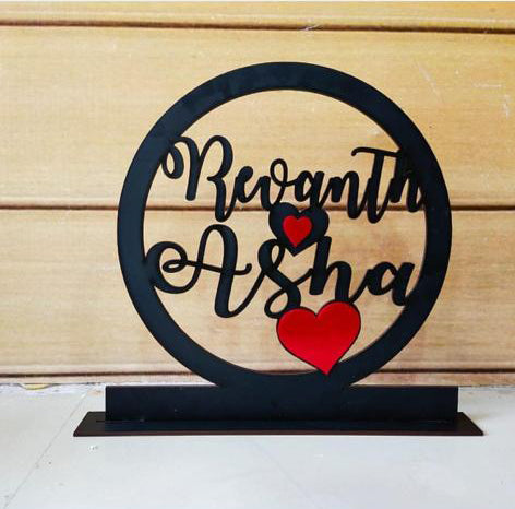 Personalized Name Table Top