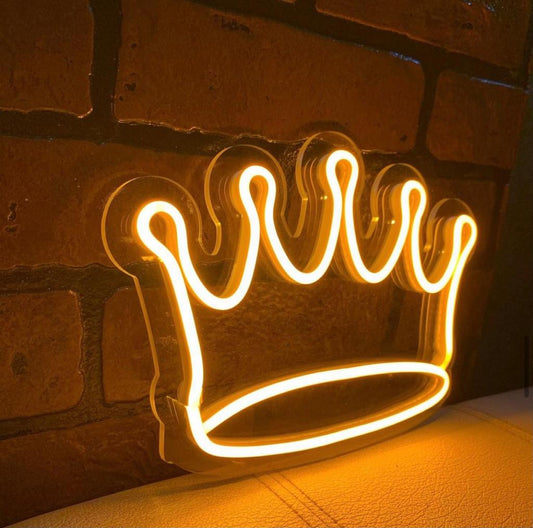 Crown Neon Lamp