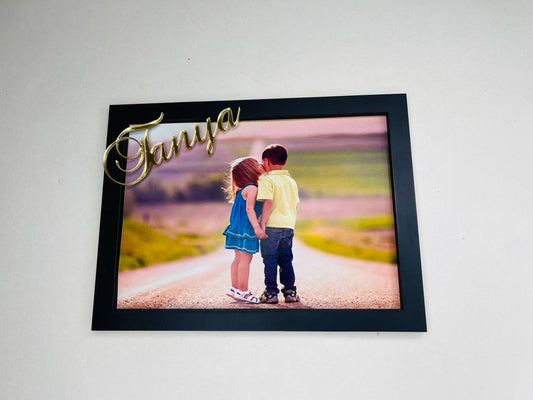 Personalised Name Mini Frame