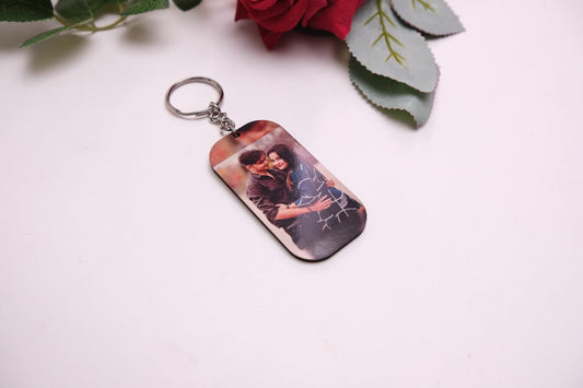Double Side photo Keychain