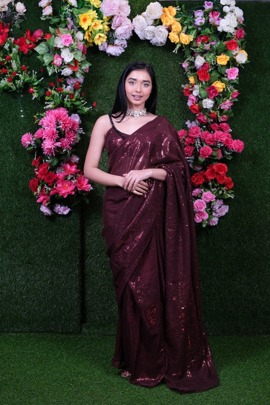 Coke Filmfare Sequence Saree