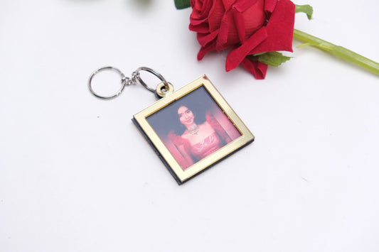 5D Photo Frame Keychain