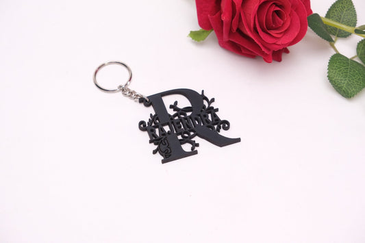 Personalised Name Royal Keychain