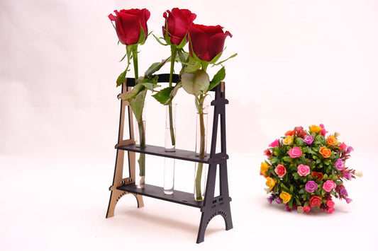 Eiffel Tower Tube rose vase
