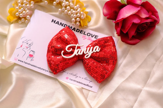 Name Sequence Red Bow