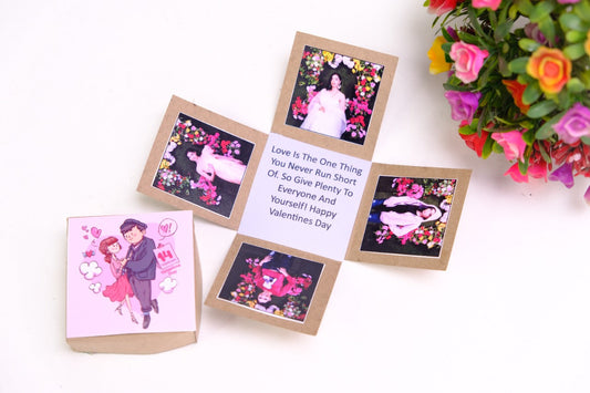 Valentine's Day Photo Mini Explosion Box