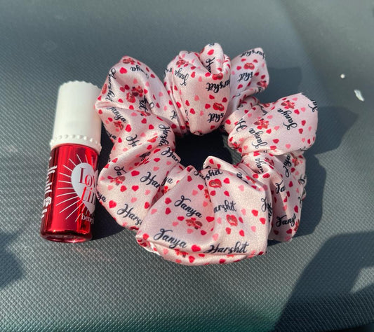 Custom Design Fabric Scrunchie
