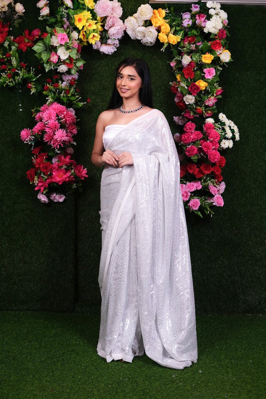Snow White Filmfare Sequence Saree