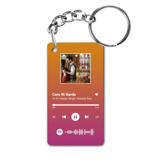 Personalised Spotify Keychain 2