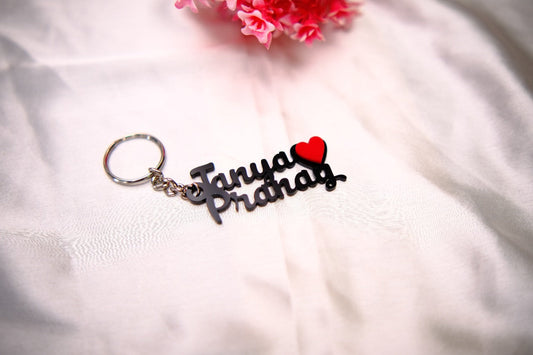 Couple Acrylic Keychain