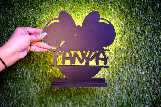 Personalised Name Mickey Lamp v2