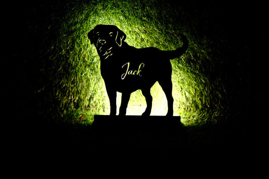Personalised Dog Lamp