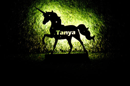 Personalised Horse Lamp