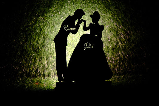 Personalised King And Queen Lamp