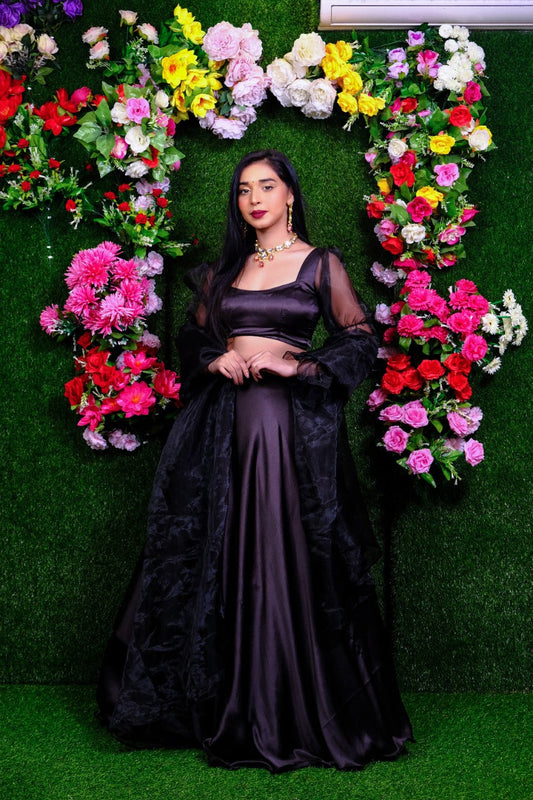 Black Sapphire Lehnga