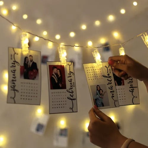 Personalized LED Photo Calendar