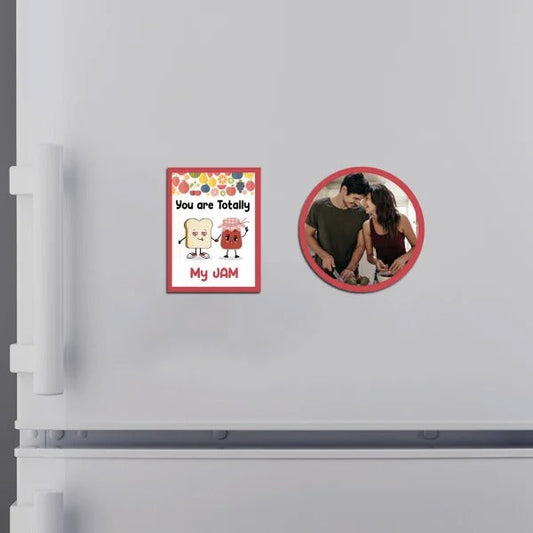 Couple Love Personalized Fridge Magnets Set of 2
