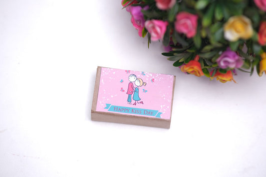 Happy Kiss Day Match Box