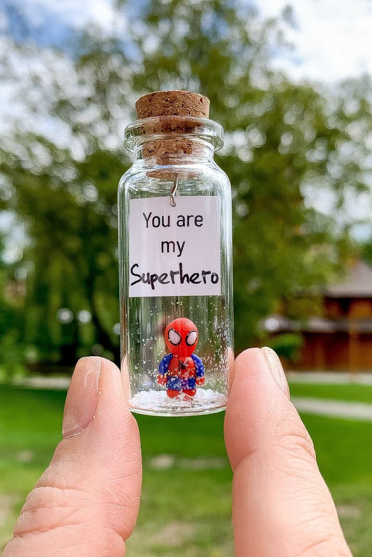 My Super Hero Message Bottle