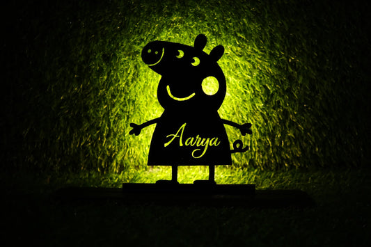 Personalised Peppa Lamp