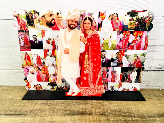 Personalised mosaic frame