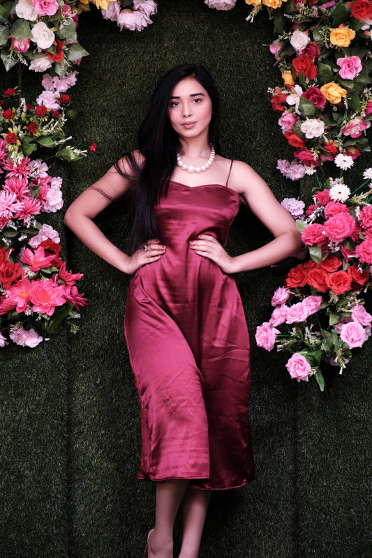 Valentine slip dress