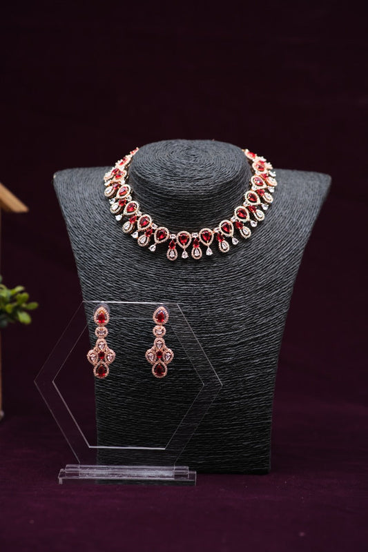 Ruby red Choker