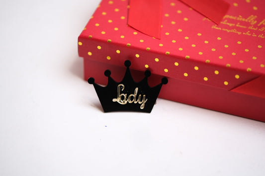Crown Lady Hair Pin